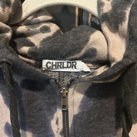 Cheerleader Size S tie dye zip up hoodie - Picture 2 of 3